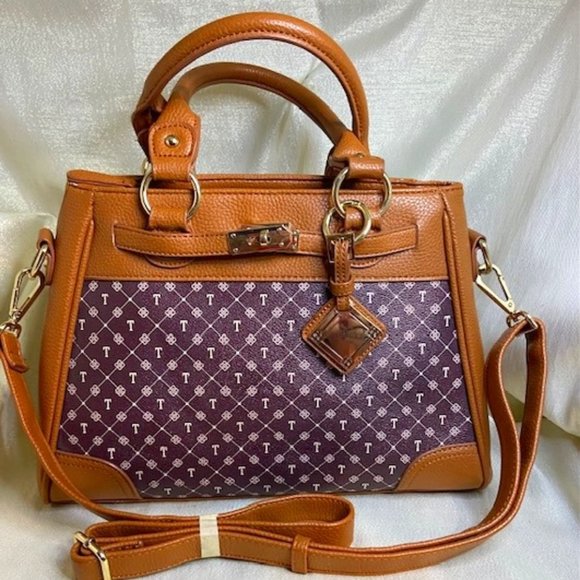 💖The Danbury Mint, Tiffany Shoulder Bag, Vegan Leather. Like New! /H61 - Picture 1 of 8